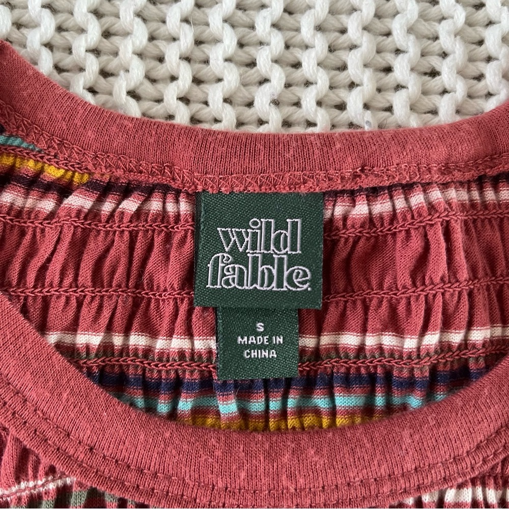 Wild Fable Ruffled Crop Top - Picture 4 of 8